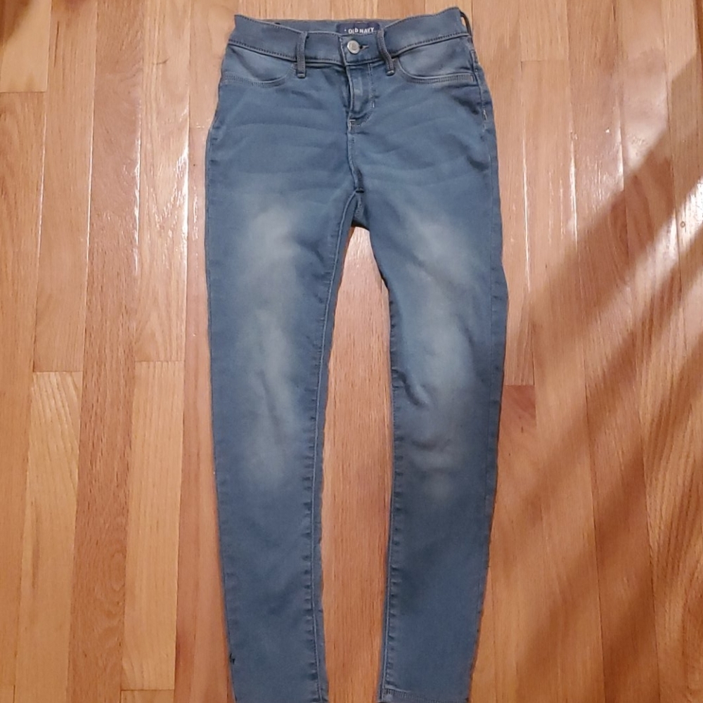 Kid's Light-Wash Jeggings